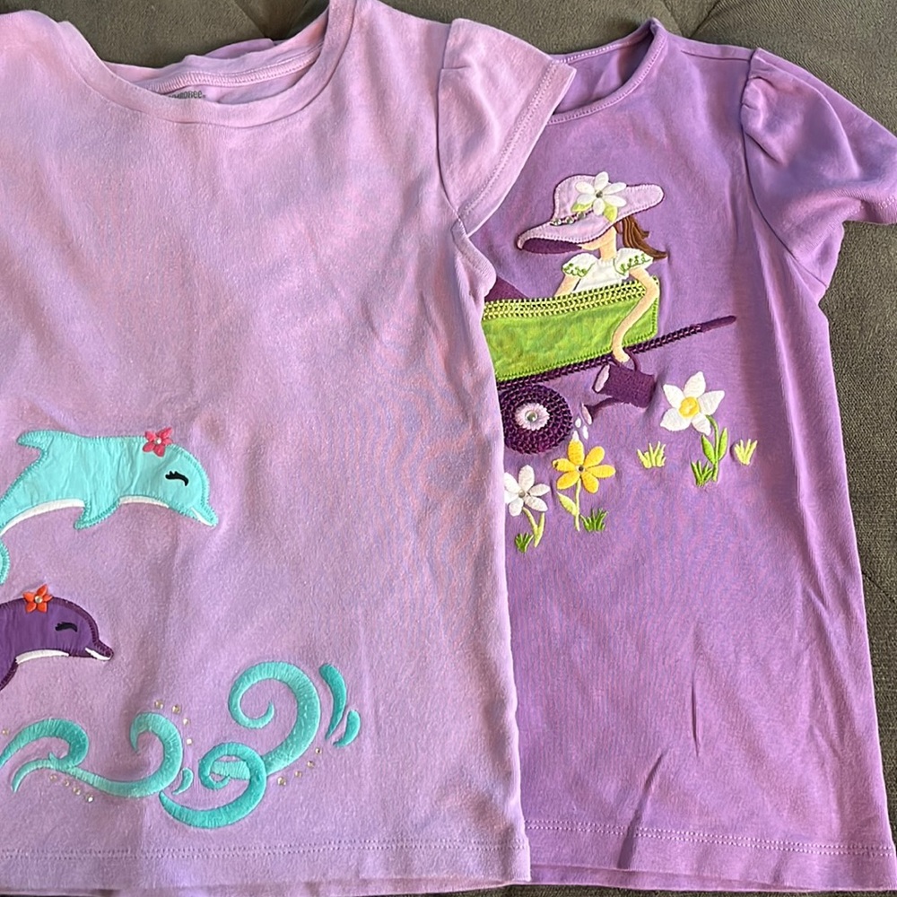 Tshirts girls size 7